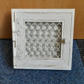 Mřížka Kratki 17x17 cm Retro jednoduchá otvírací se žaluzií  1/17/b/a