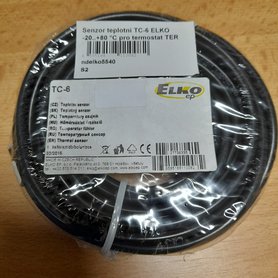 Senzor teplotní TC-6 ELKO  -20..+80 °C pro termostat TER