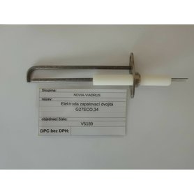 Elektroda zapalovací dvojitá  ZE 523 /G27ECO
