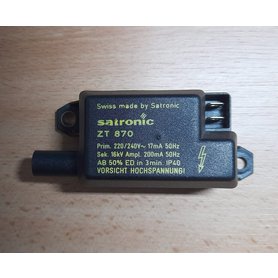 Transformátor Satronic ZT 870 /G100ECO/ Elektronický, vysokofrekvenční, zapalovací