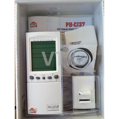 Jednotka centrální PocketHome termostat PH-CJ37-BT obj.č.1301 Elektrobock